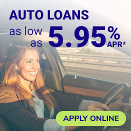 Auto Loans as low as 2.95% APR*. Apply Online